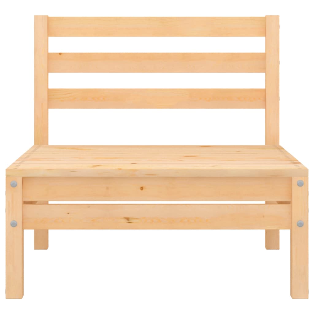 vidaXL Σαλόνι Κήπου Σετ 8 Τεμαχίων από Μασίφ Ξύλο Πεύκου