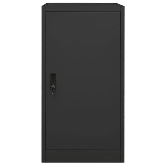 vidaXL Ντουλάπα για Σέλα Ανθρακί 53 x 53 x 105 εκ. Ατσάλινη
