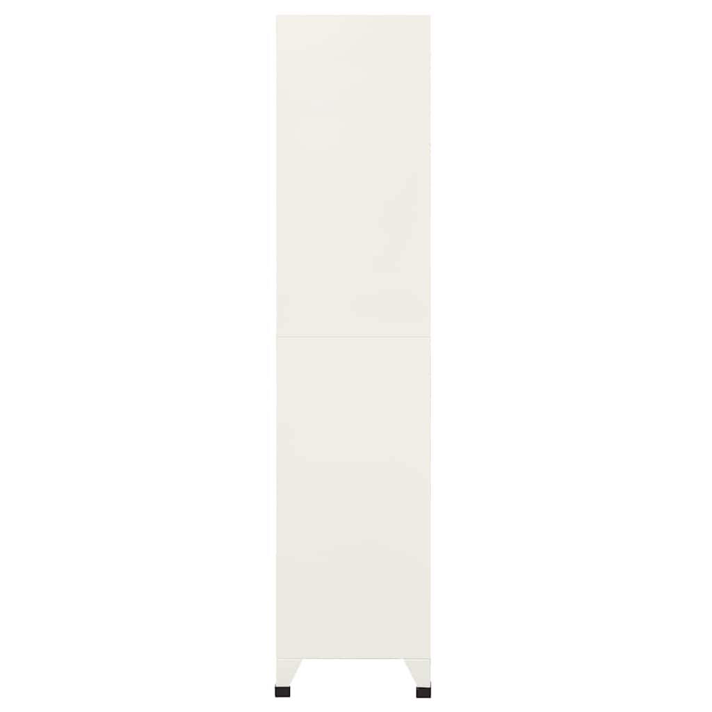 vidaXL Φοριαμός Γκρι και Μπλε 90 x 40 x 180 εκ. Ατσάλινος