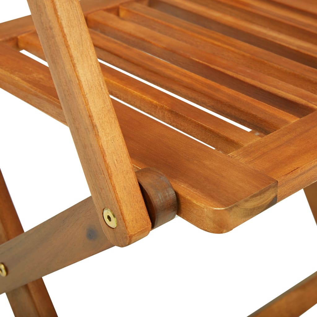 vidaXL Σετ Τραπεζαρίας Κήπου 7 Τεμαχίων 180x90x75 εκ. Μασίφ Ακακία