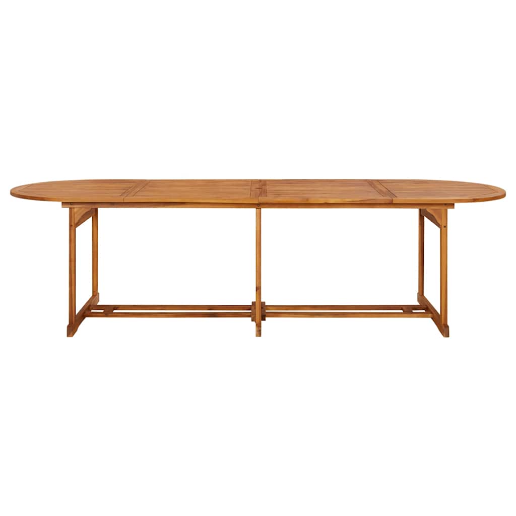 vidaXL Σετ Τραπεζαρίας Κήπου 13 Τεμαχίων 280x90x75 εκ. Μασίφ Ακακία