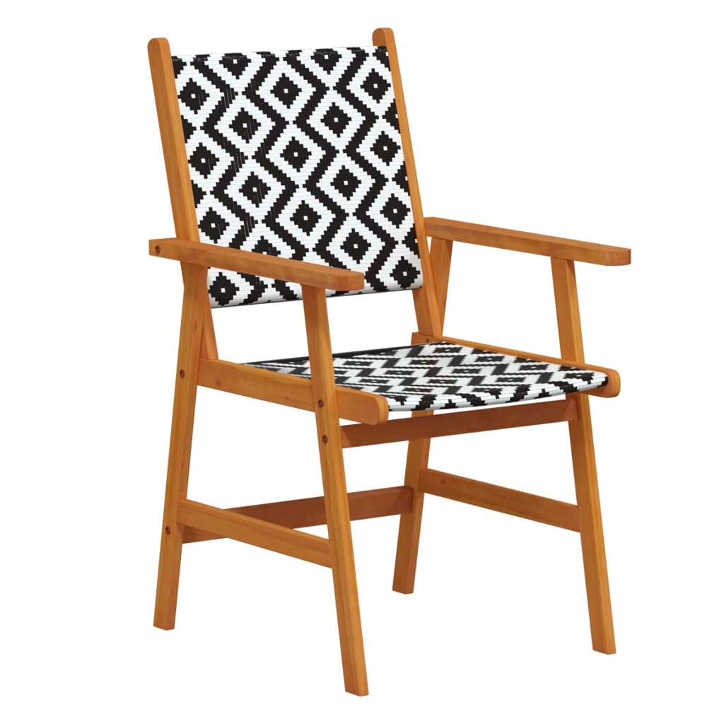 vidaXL Σετ Τραπεζαρίας Κήπου 3 Τεμαχίων από Μασίφ Ξύλο Ακακίας