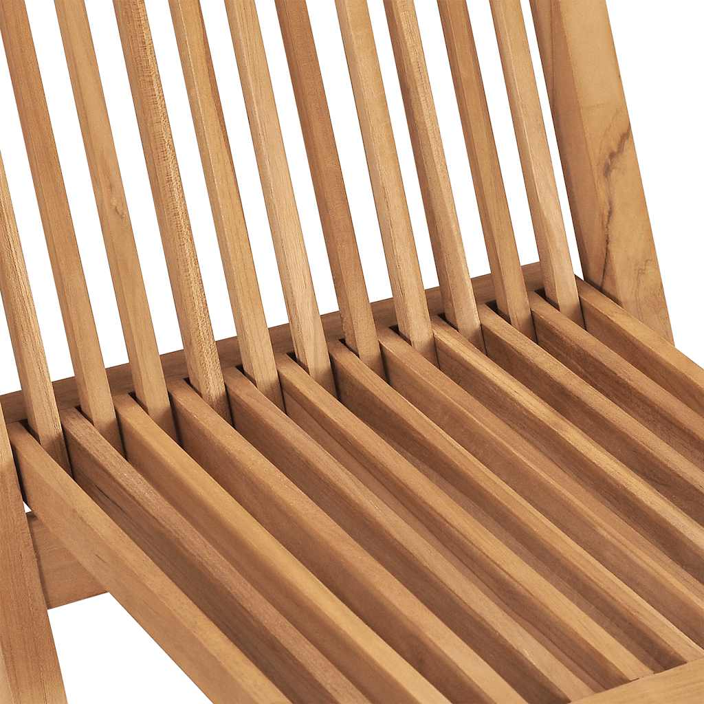 vidaXL Σετ Τραπεζαρίας Κήπου 3 Τεμαχίων από Μασίφ Ξύλο Teak