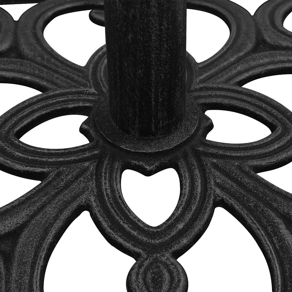 vidaXL Βάση Ομπρέλας Μαύρη 47 x 47 x 33 εκ. από Χυτοσίδηρο