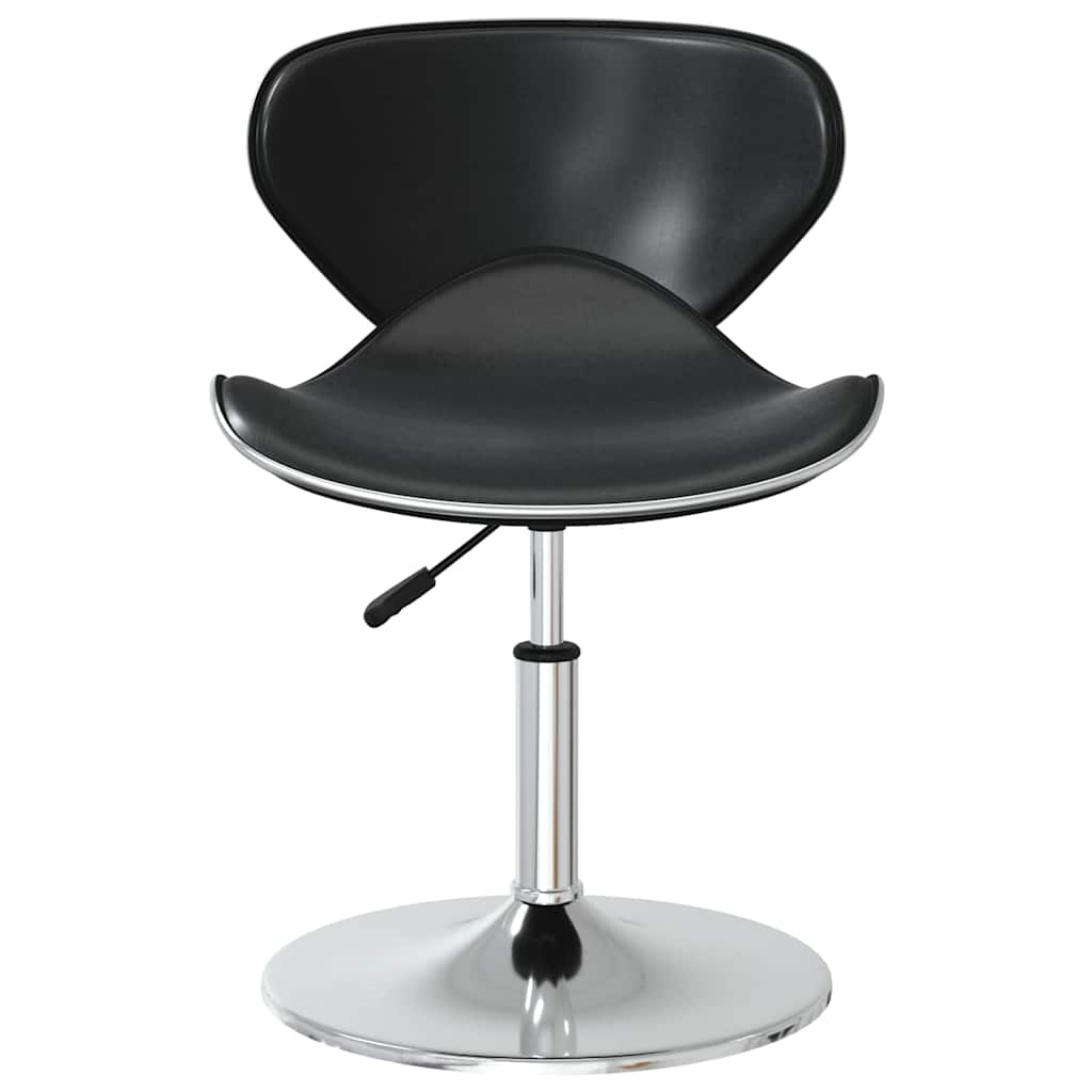 vidaXL Καρέκλες Τραπεζαρίας 6 τεμ. Μαύρες από Συνθετικό Δέρμα