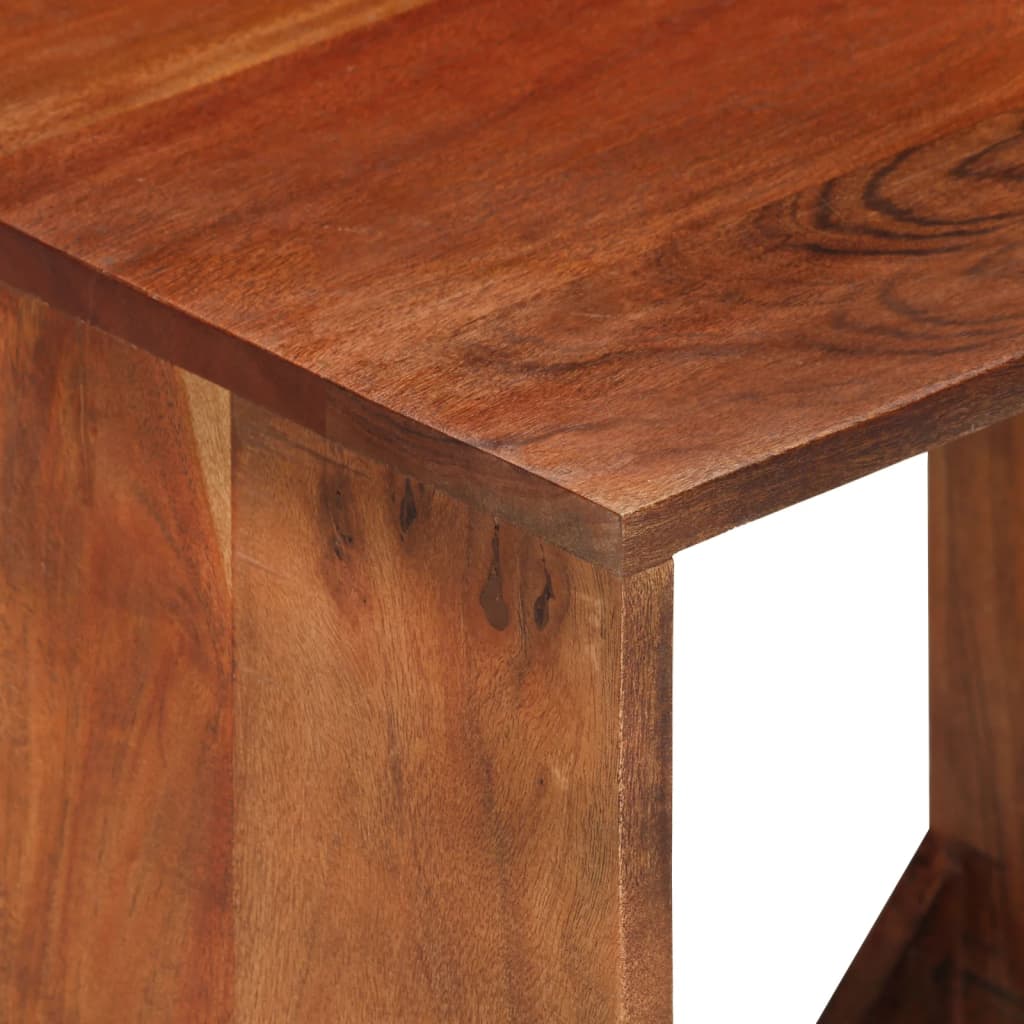 vidaXL Ράφι Τοίχου 40 x 30 x 40 εκ. από Μασίφ Ξύλο Ακακίας