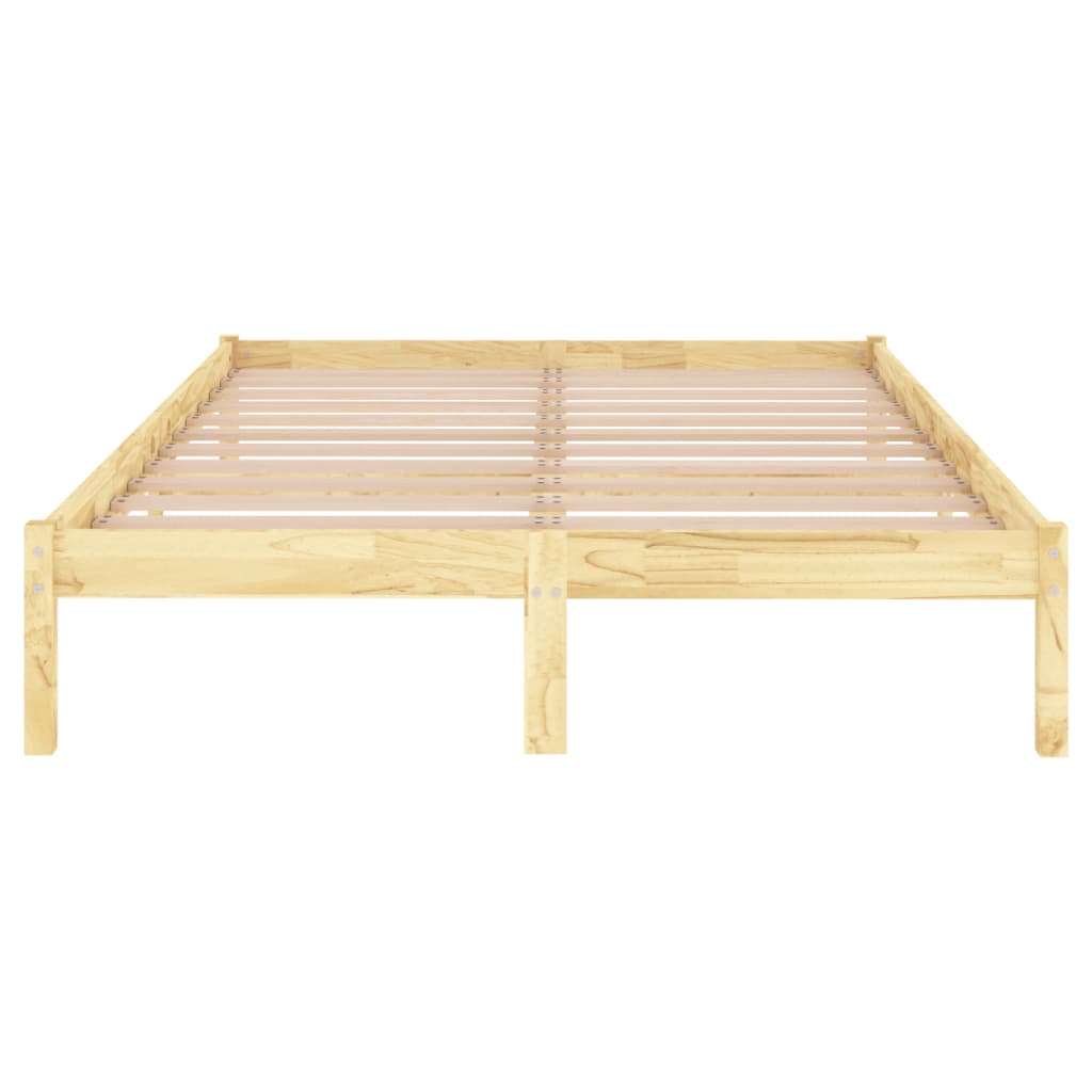 vidaXL Πλαίσιο Κρεβατιού 180 x 200 εκ. Μασίφ Ξύλο Super King Size