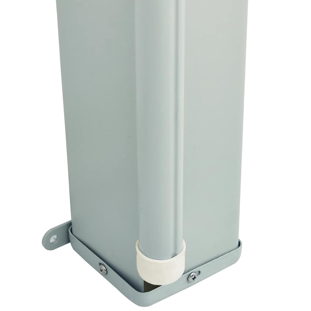 vidaXL Σκίαστρο Πλαϊνό Συρόμενο Βεράντας Γκρι 117 x 600 εκ.