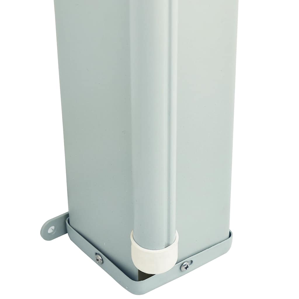 vidaXL Σκίαστρο Βεράντας Πλαϊνό Συρόμενο Καφέ 180 x 600 εκ.