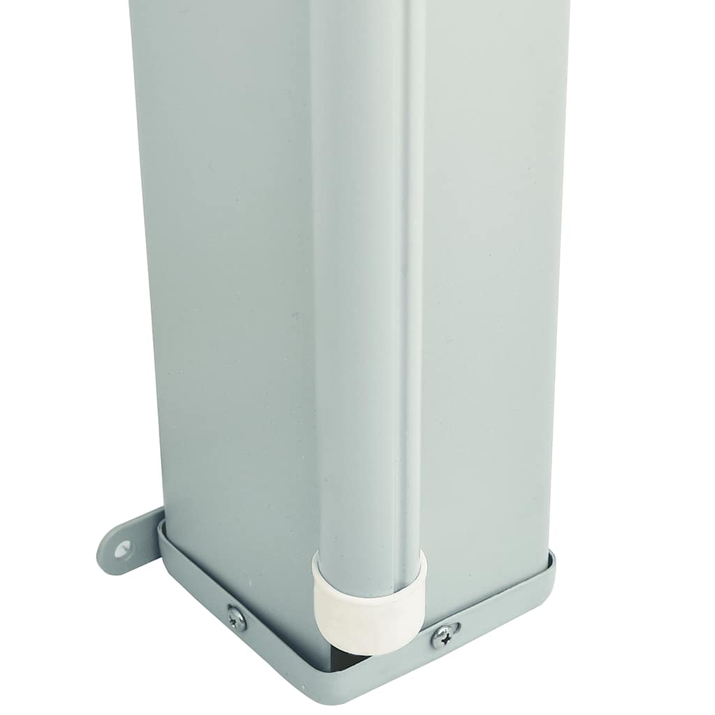 vidaXL Σκίαστρο Πλαϊνό Συρόμενο Βεράντας Κόκκινο 200 x 600 εκ.