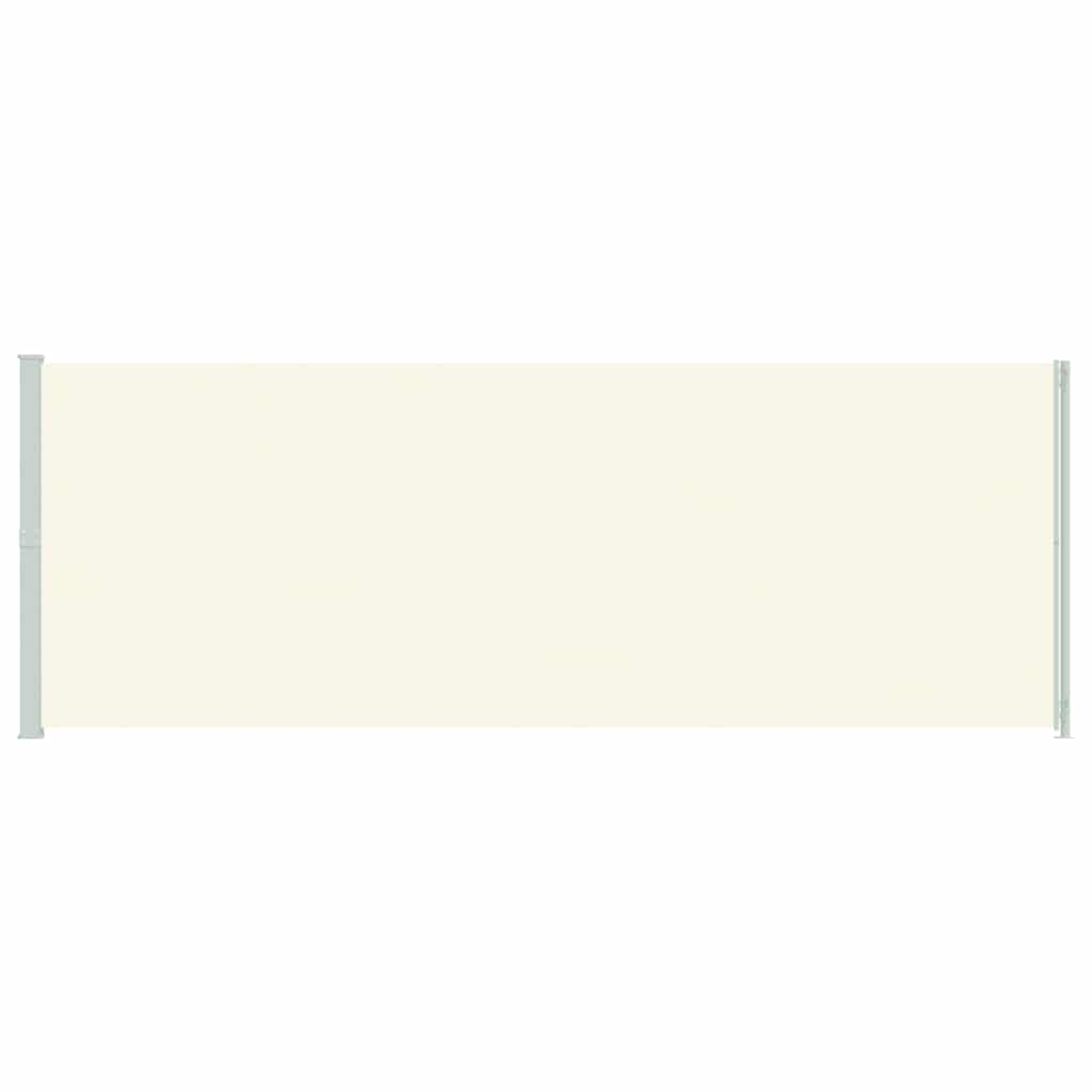 vidaXL Σκίαστρο Πλαϊνό Συρόμενο Βεράντας Κρεμ 220 x 600 εκ.