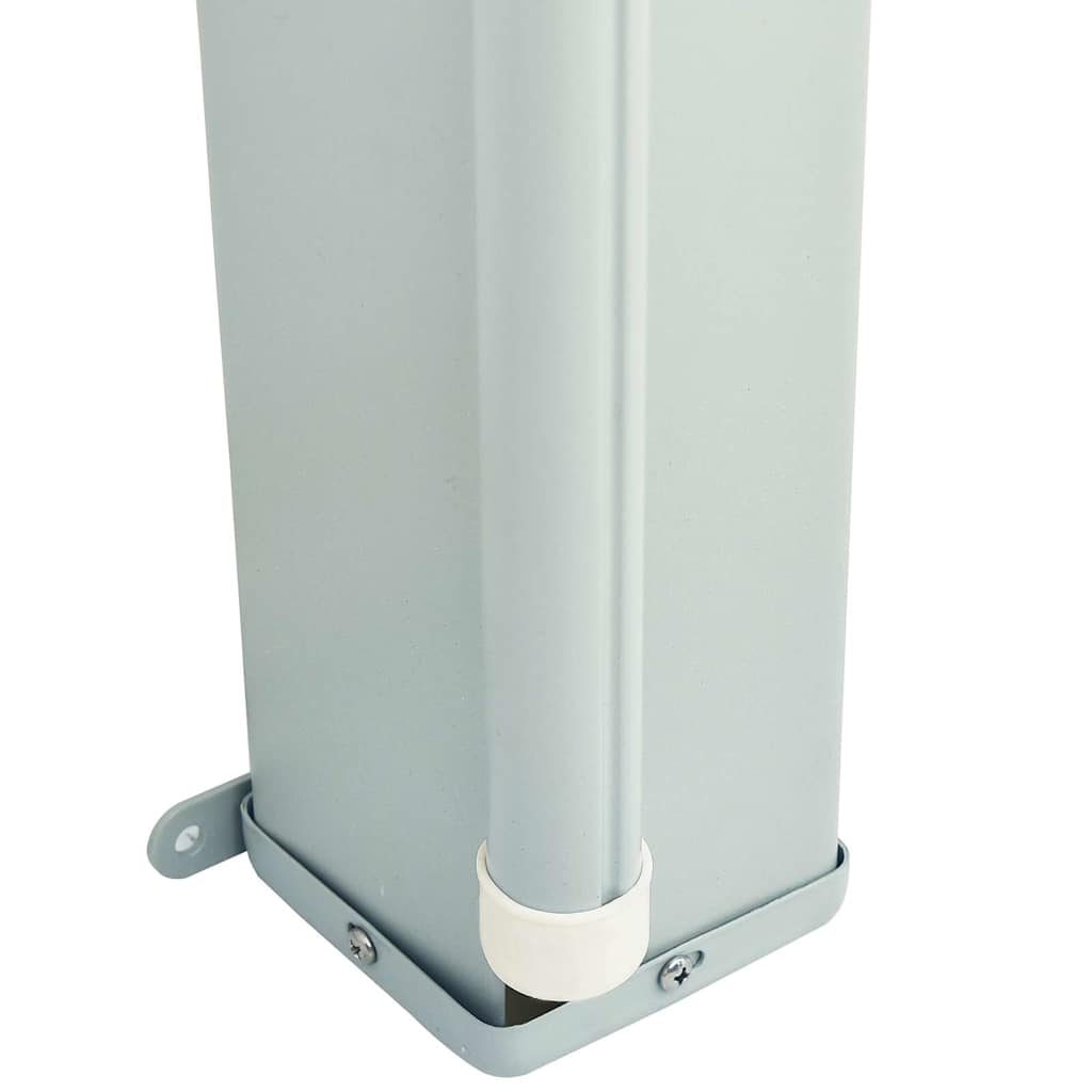 vidaXL Σκίαστρο Πλαϊνό Συρόμενο Βεράντας Γκρι 220 x 600 εκ.