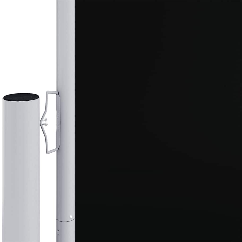 vidaXL Σκίαστρο Πλαϊνό Συρόμενο Μαύρο 180 x 600 εκ.