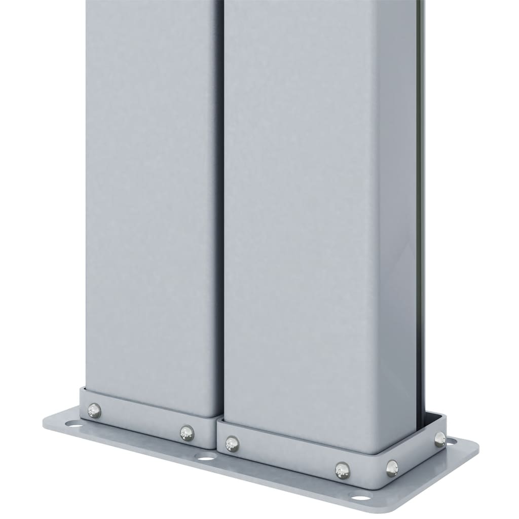 vidaXL Σκίαστρο Πλαϊνό Συρόμενο Καφέ 160 x 1000 εκ.