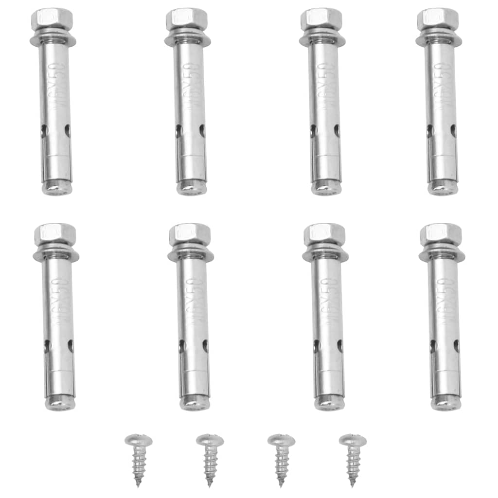 vidaXL Διαχωριστικό Βεράντας Συρόμενο Κόκκινο 117 x 1200 εκ.