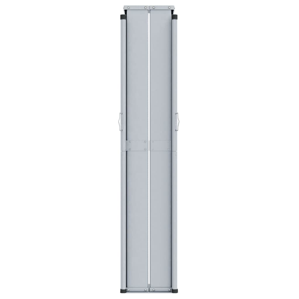 vidaXL Σκίαστρο Πλαϊνό Συρόμενο Μαύρο 160 x 1200 εκ.