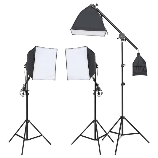 vidaXL Κιτ Στούντιο Φωτογράφισης με Τρίποδο & Softbox