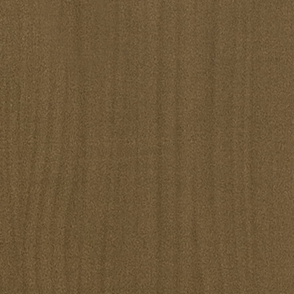 vidaXL Ζαρντινιέρα Μελί 31 x 31 x 31 εκ. από Μασίφ Ξύλο Πεύκου