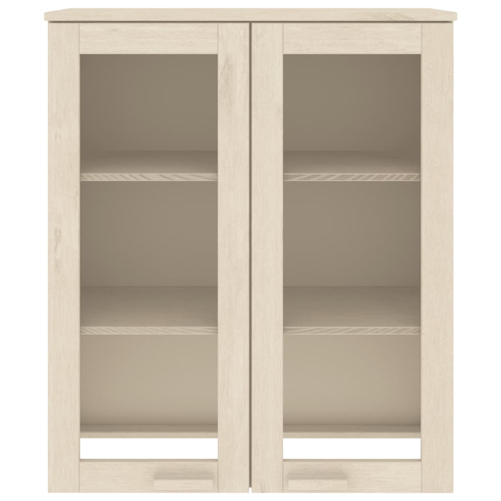 vidaXL Πάνω Μέρος για Ντουλάπι HAMAR Μελί 85 x 35 x 100εκ. Ξύλο Πεύκου