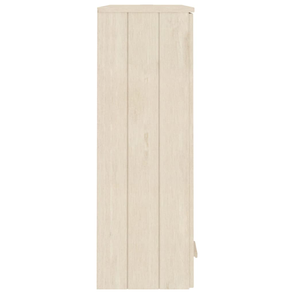 vidaXL Πάνω Μέρος για Ντουλάπι HAMAR Μελί 85 x 35 x 100εκ. Ξύλο Πεύκου