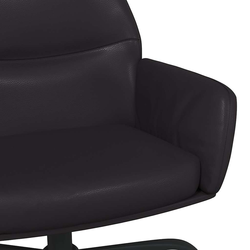 vidaXL Πολυθρόνα Relax Μαύρη από Συνθετικό Δέρμα