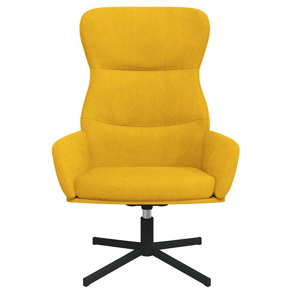 vidaXL Πολυθρόνα Relax Κίτρινο Μουσταρδί Βελούδινη