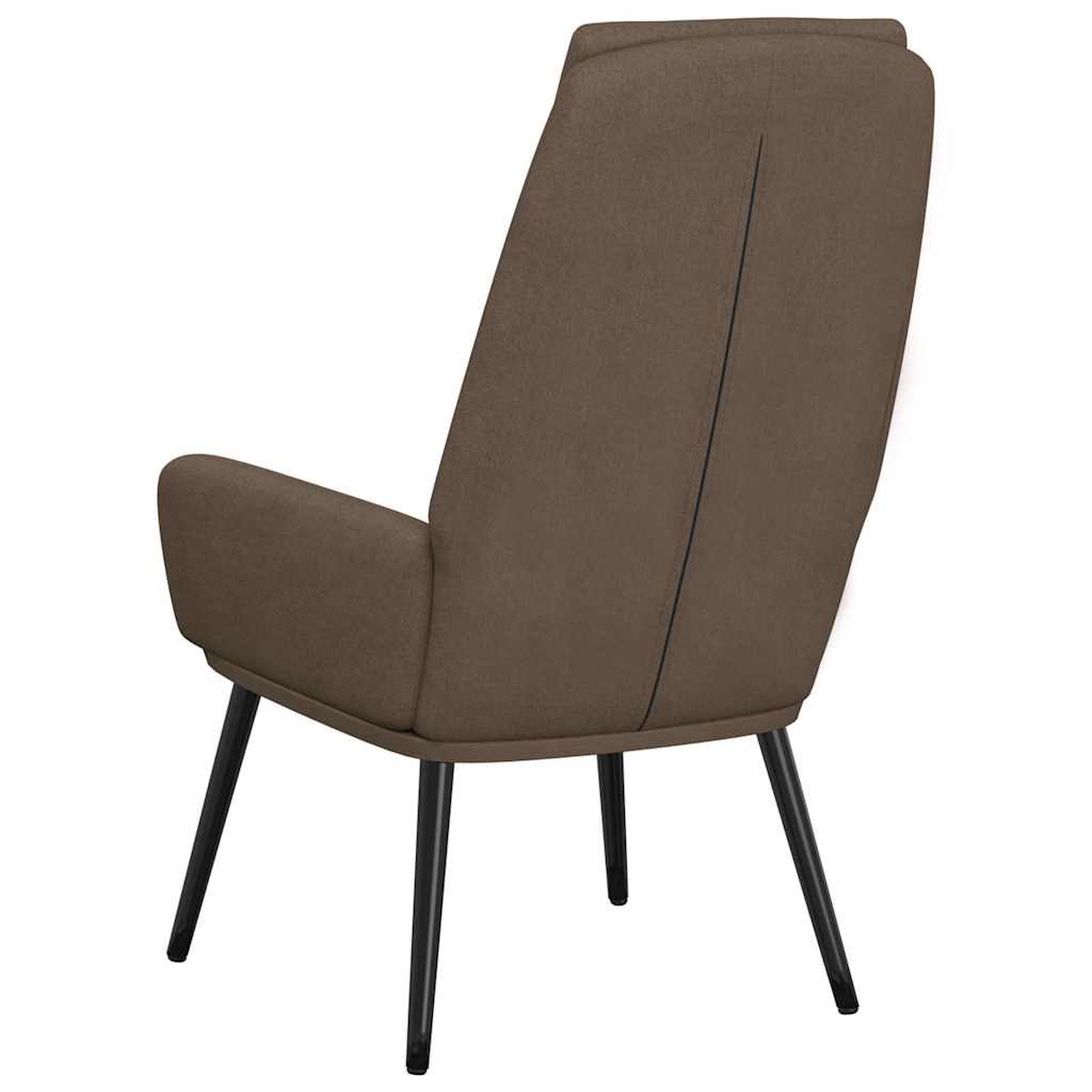 vidaXL Πολυθρόνα Relax Taupe Υφασμάτινη