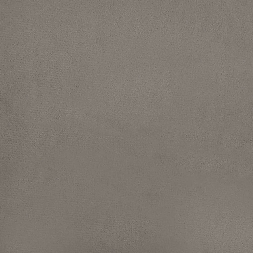 vidaXL Πολυθρόνα Relax Ανοιχτό Γκρι Βελούδινη