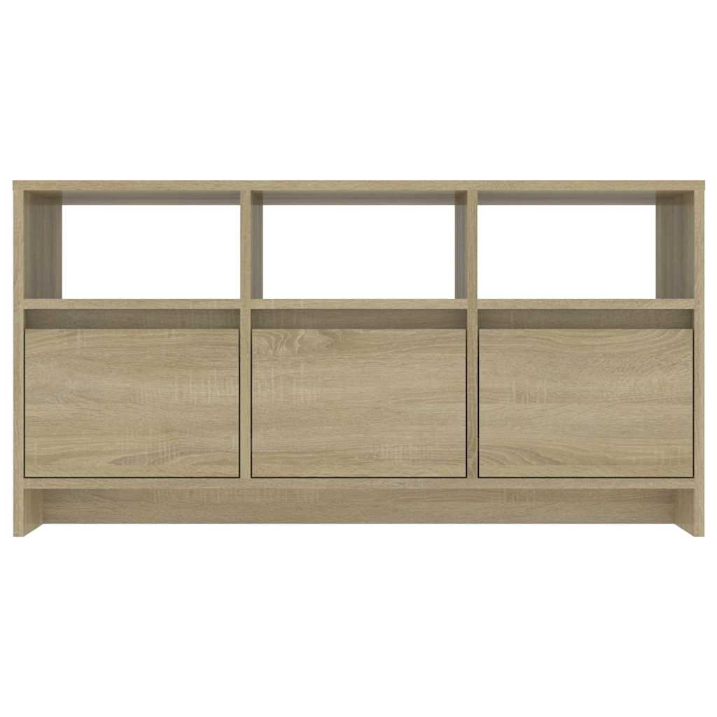 vidaXL Έπιπλο Τηλεόρασης Sonoma Δρυς 102x37,5x52,5 εκ. Επεξεργ. Ξύλο