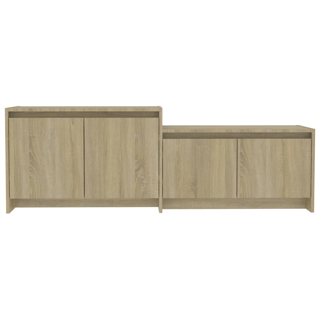 vidaXL Έπιπλο Τηλεόρασης Sonoma Δρυς 146,5x35x50 εκ. Επεξεργ. Ξύλο