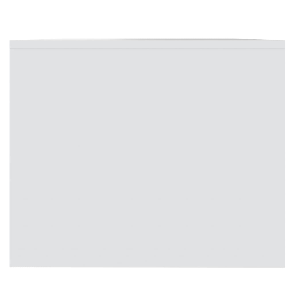 vidaXL Τραπεζάκι Σαλονιού Λευκό 90 x 50 x 41,5 εκ. από Επεξ. Ξύλο