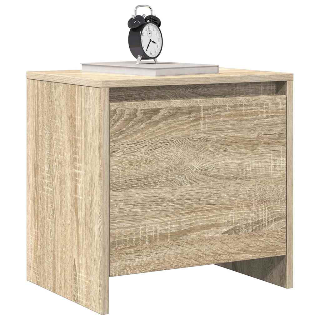 vidaXL Κομοδίνο Sonoma Δρυς 45x34x44,5 εκ. από Επεξεργασμένο Ξύλο