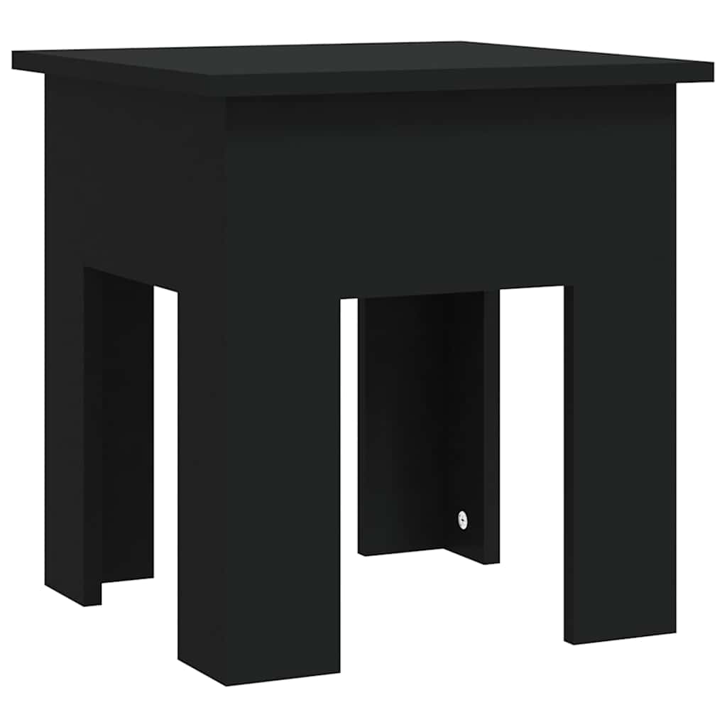vidaXL Τραπεζάκι Σαλονιού Μαύρο 40 x 40 x 42 εκ από Επεξ. Ξύλο