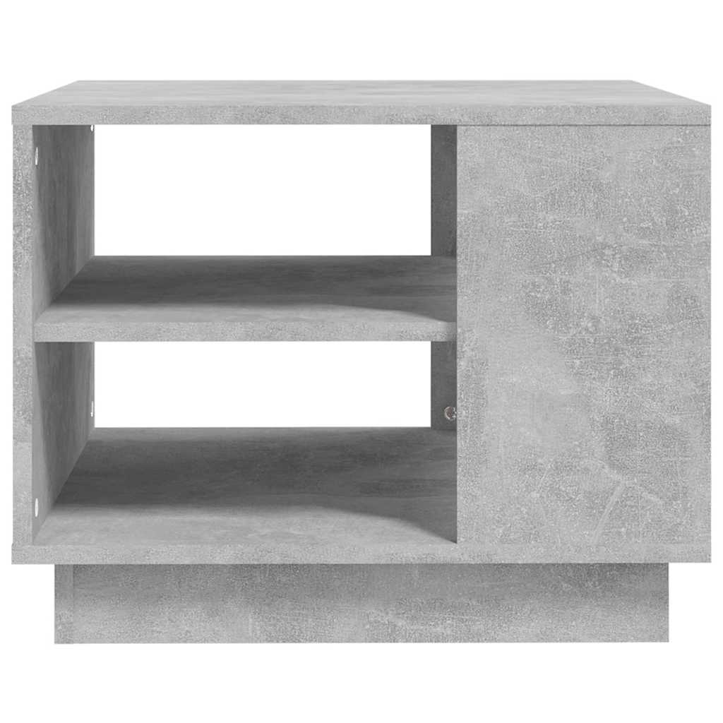 vidaXL Τραπεζάκι Σαλονιού Γκρι Σκυρ. 55x55x43 εκ. Επεξεργασμένο Ξύλο