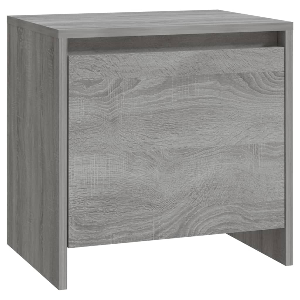 vidaXL Κομοδίνο Γκρι Sonoma 45x34x44,5 εκ. από Επεξεργασμένο Ξύλο