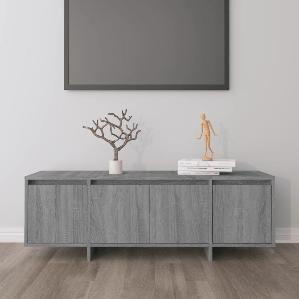 vidaXL Έπιπλο Τηλεόρασης Γκρι Sonoma 120x30x40,5 εκ. από Μοριοσανίδα