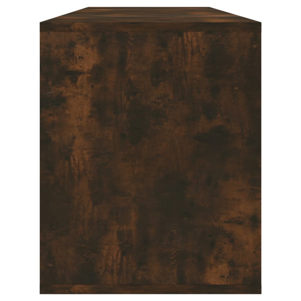 vidaXL Έπιπλο Τηλεόρασης Καπνιστή Δρυς 130x35x50 εκ. από Μοριοσανίδα