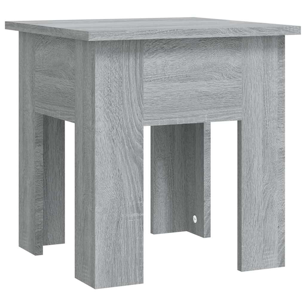 vidaXL Τραπεζάκι Σαλονιού Γκρι Sonoma 40 x 40 x 42 εκ. Μοριοσανίδα