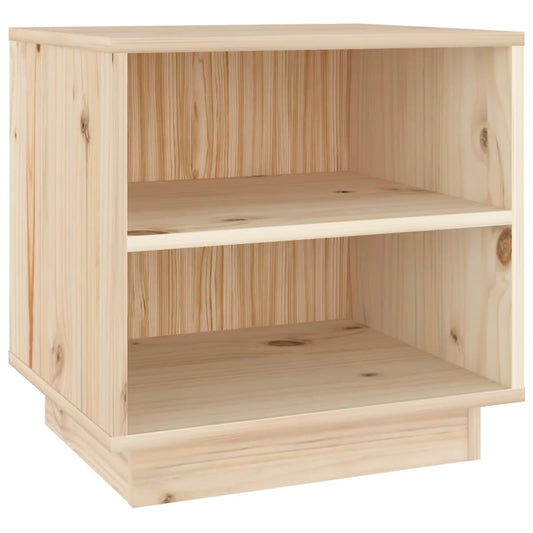 vidaXL Κομοδίνο 40 x 34 x 40 εκ. από Μασίφ Ξύλο Πεύκου