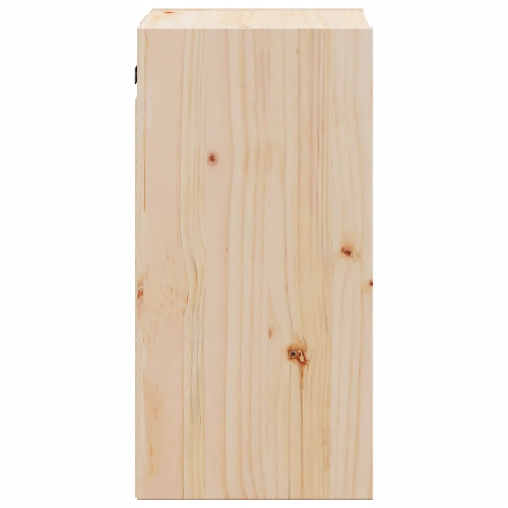 vidaXL Ντουλάπι Τοίχου 30 x 30 x 60 εκ. από Μασίφ Ξύλο Πεύκου