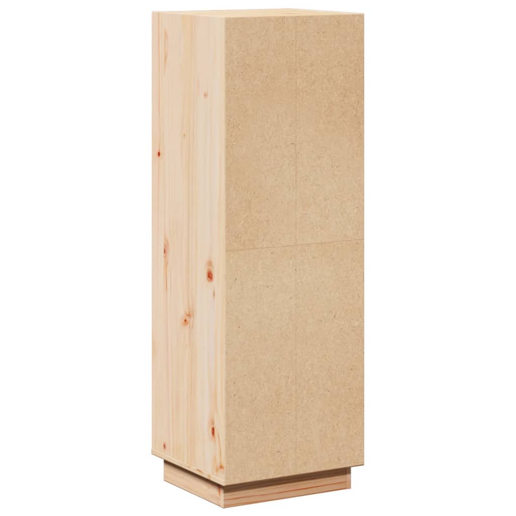 vidaXL Ντουλάπι Ψηλό 37 x 34 x 110 εκ. από Μασίφ Ξύλο Πεύκου