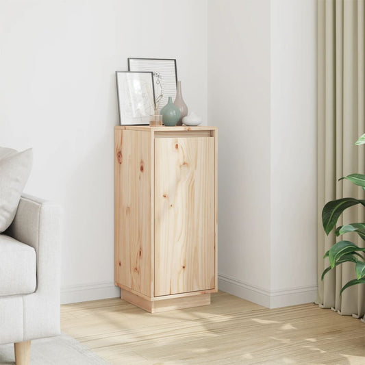 vidaXL Ντουλάπι 31,5 x 34 x 75 εκ. από Μασίφ Ξύλο Πεύκου