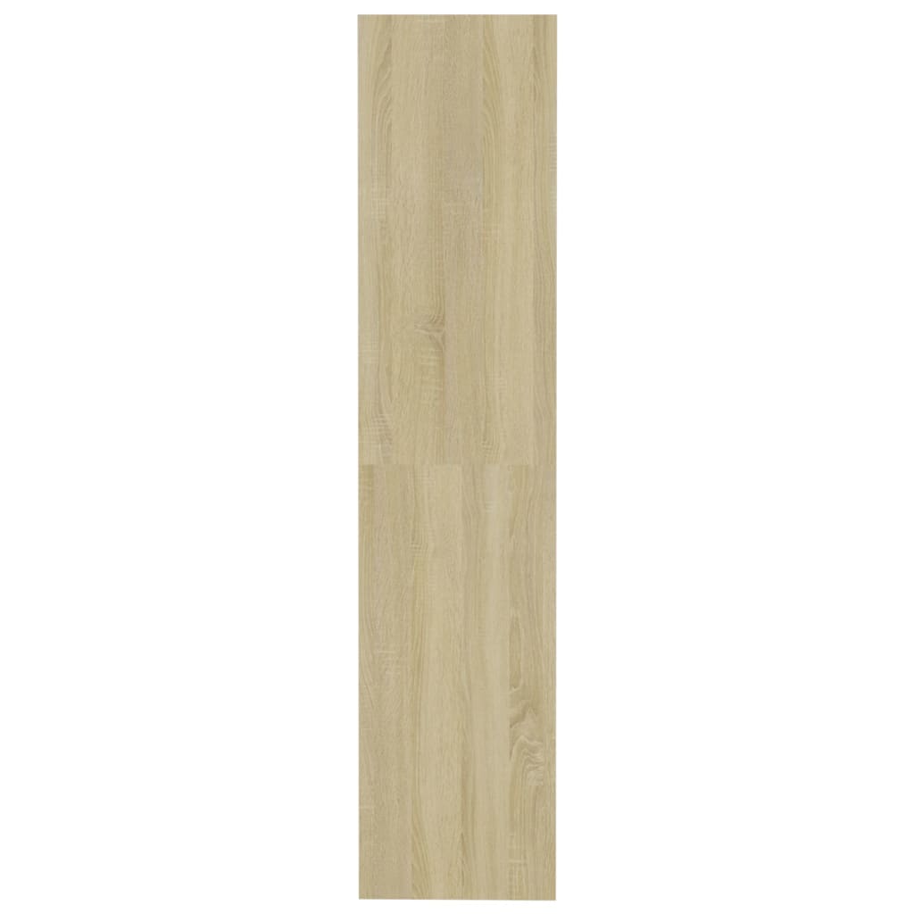 vidaXL Βιβλιοθήκη/Διαχωρ. Χώρου Sonoma Δρυς 80x30x135 εκ. Επεξ. Ξύλο