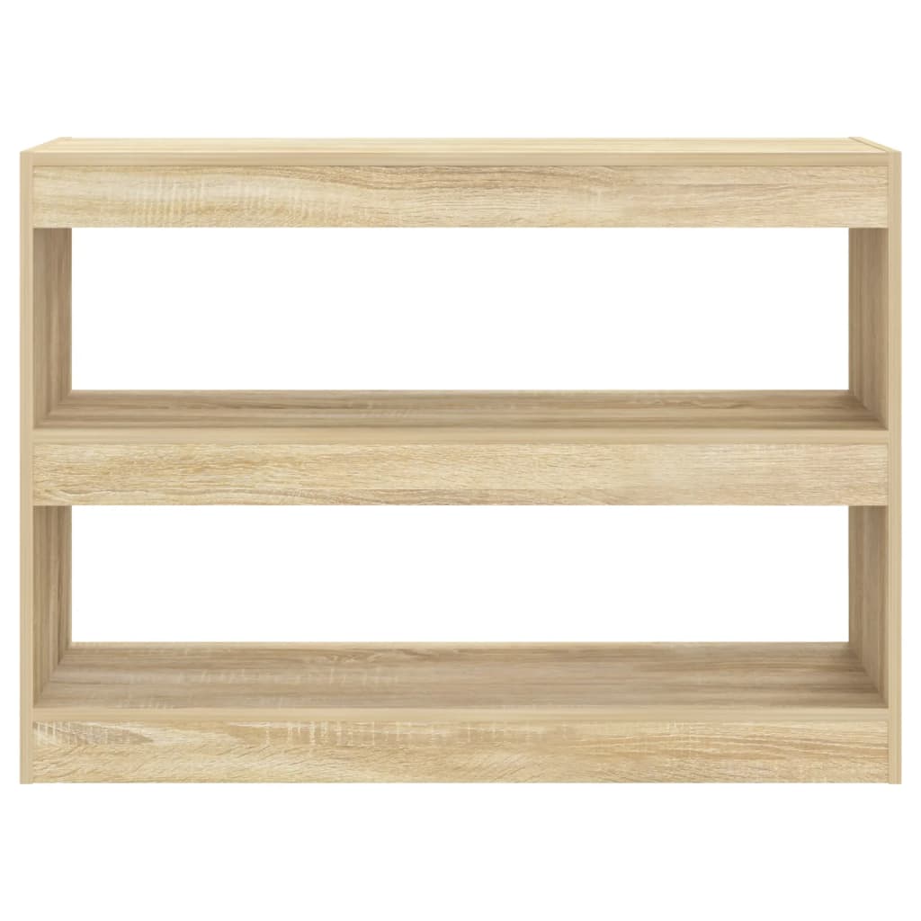vidaXL Βιβλιοθήκη/Διαχωριστικό Χώρου Sonoma Δρυς 100 x 30 x 72 εκ.