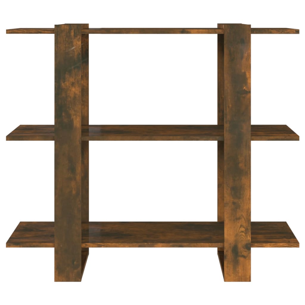 vidaXL Βιβλιοθήκη/Διαχωριστικό Χώρου Καπνιστή Δρυς 100 x 30 x 87 εκ.