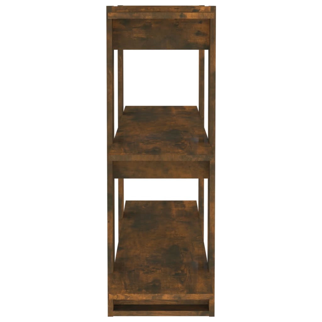 vidaXL Βιβλιοθήκη/Διαχωριστικό Χώρου Καπνιστή Δρυς 100 x 30 x 87 εκ.