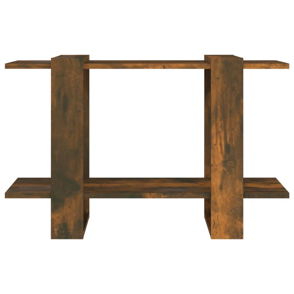 vidaXL Βιβλιοθήκη/Διαχωριστικό Χώρου Καπνιστή Δρυς 80x30x51 εκ.