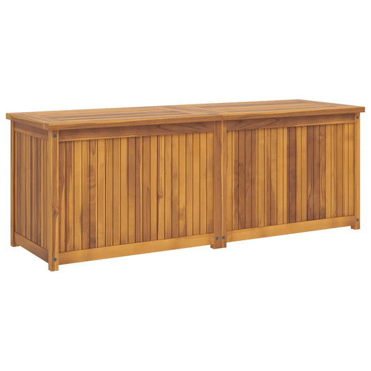 vidaXL Μπαούλο Κήπου 150 x 50 x 55 εκ. από Μασίφ Ξύλο Teak