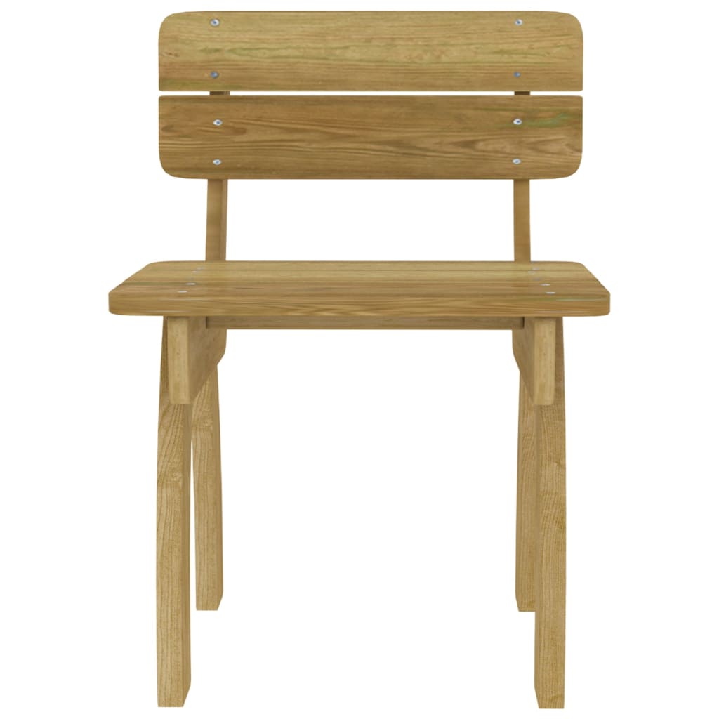 vidaXL Σετ Τραπεζαρίας Κήπου 5 Τεμαχίων από Εμποτισμένο Ξύλο Πεύκου