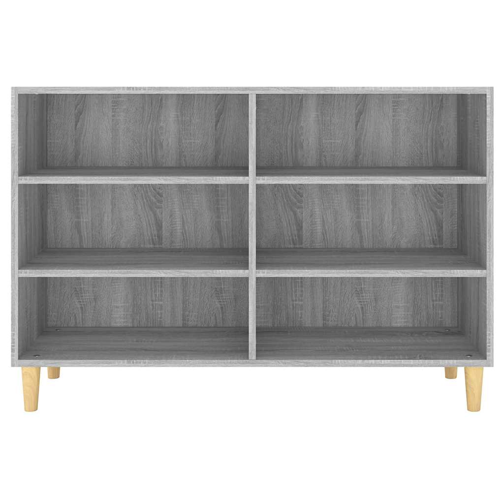 vidaXL Ραφιέρα Γκρι Sonoma 103,5 x 35 x 70 εκ. από Επεξεργασμένο Ξύλο